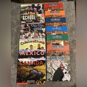 14 Assorted Scholastic young kids or beginning reading books